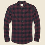 Lumberjack Flannel - Little Burgundy - Life After Denim - STAG Provisions - Tops - L/S Woven - Plaid