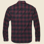 Lumberjack Flannel - Little Burgundy - Life After Denim - STAG Provisions - Tops - L/S Woven - Plaid