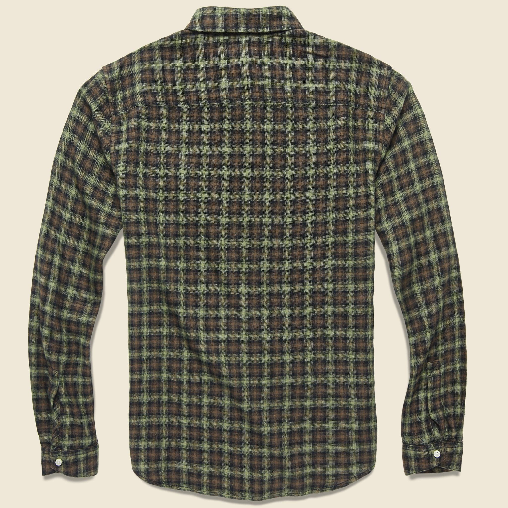 
                          Sherbrooke Flannel - Caribou - Life After Denim - STAG Provisions - Tops - L/S Woven - Plaid
                        