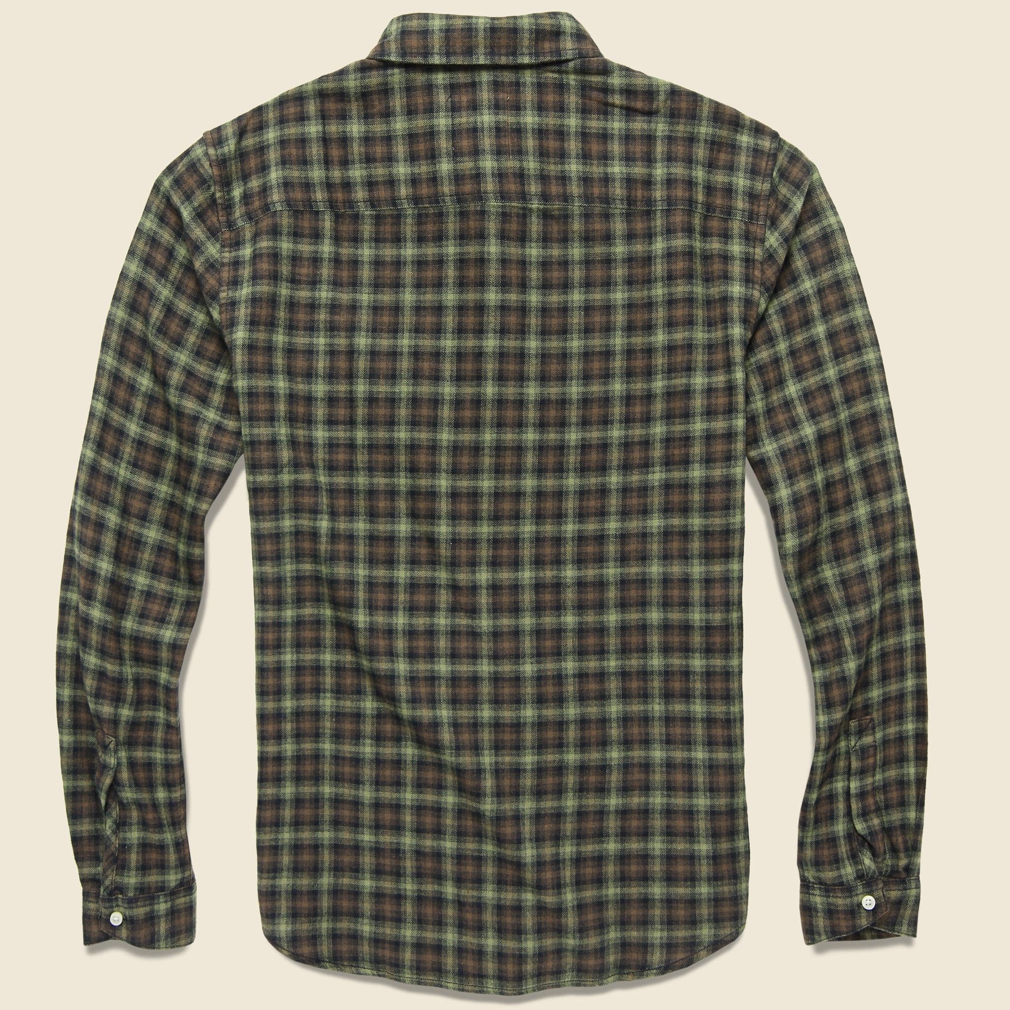 Sherbrooke Flannel - Caribou - Life After Denim - STAG Provisions - Tops - L/S Woven - Plaid
