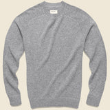 Columbia Cashmere Sweater - Heather Grey - Life After Denim - STAG Provisions - Tops - Sweater