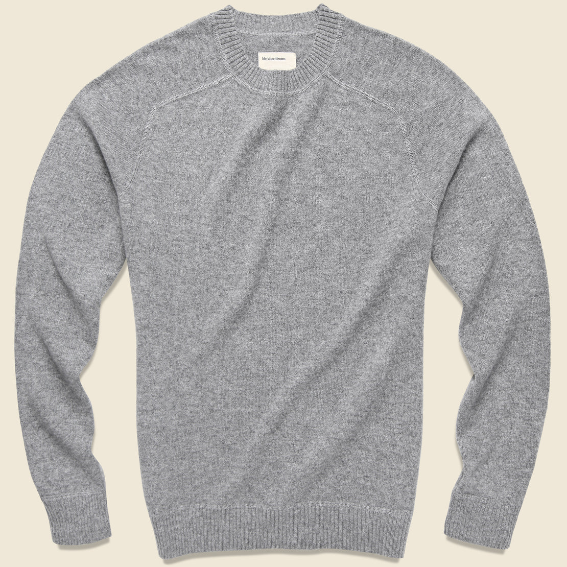 Life After Denim Columbia Cashmere Sweater - Heather Grey
