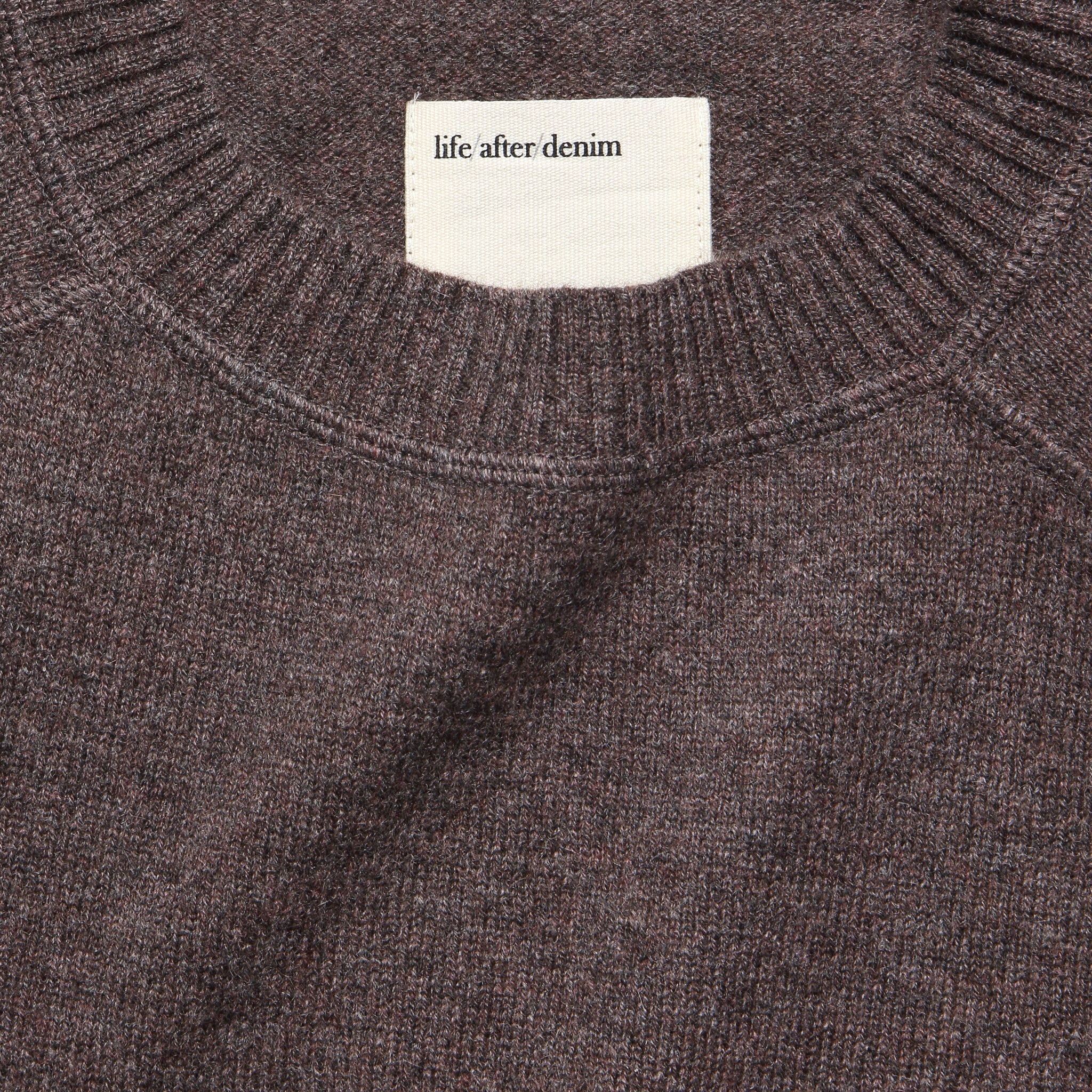 
                          Columbia Cashmere Sweater - Heather Caribou - Life After Denim - STAG Provisions - Tops - Sweater
                        