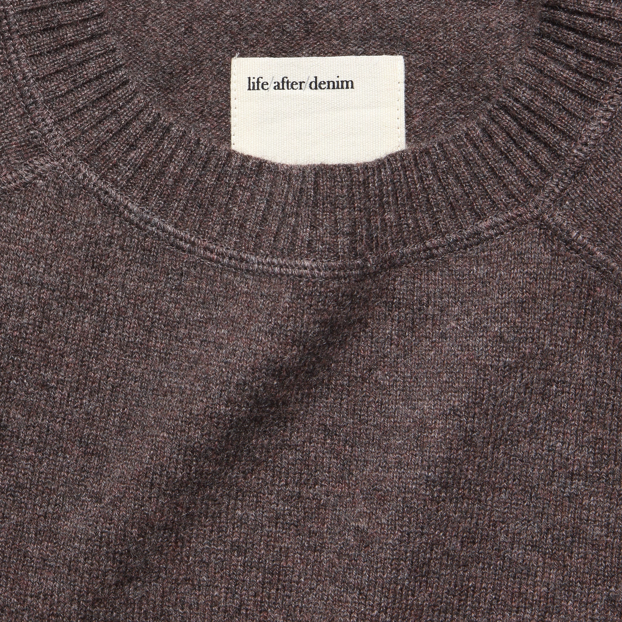 Columbia Cashmere Sweater - Heather Caribou - Life After Denim - STAG Provisions - Tops - Sweater