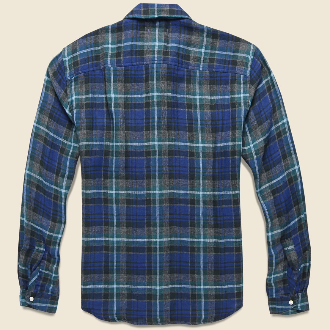 Aurora Shirt - Midnight - Life After Denim - STAG Provisions - Tops - L/S Woven - Plaid