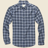 Retrograde Shirt - Midnight - Life After Denim - STAG Provisions - Tops - L/S Woven - Plaid