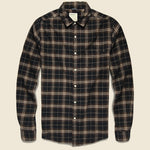 Tartan Shirt - Black - Life After Denim - STAG Provisions - Tops - L/S Woven - Plaid