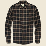 Tartan Shirt - Black - Life After Denim - STAG Provisions - Tops - L/S Woven - Plaid