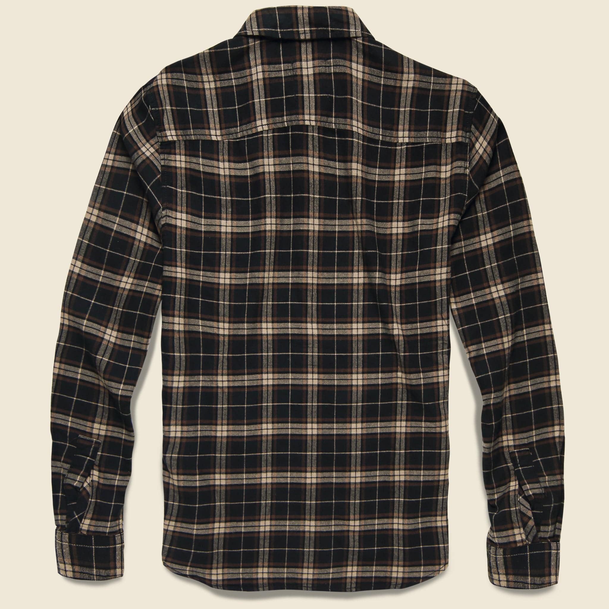 
                          Tartan Shirt - Black - Life After Denim - STAG Provisions - Tops - L/S Woven - Plaid
                        