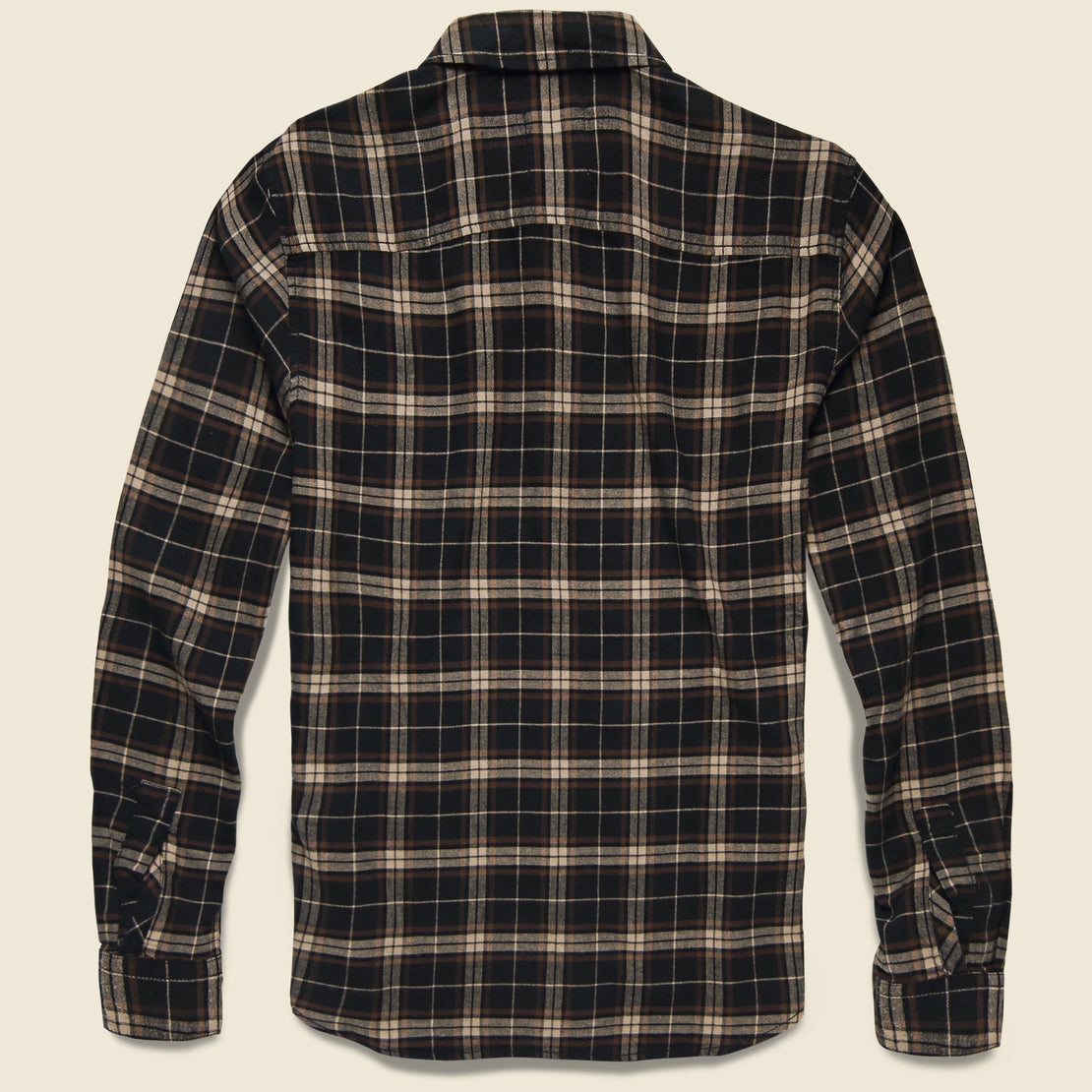Tartan Shirt - Black - Life After Denim - STAG Provisions - Tops - L/S Woven - Plaid