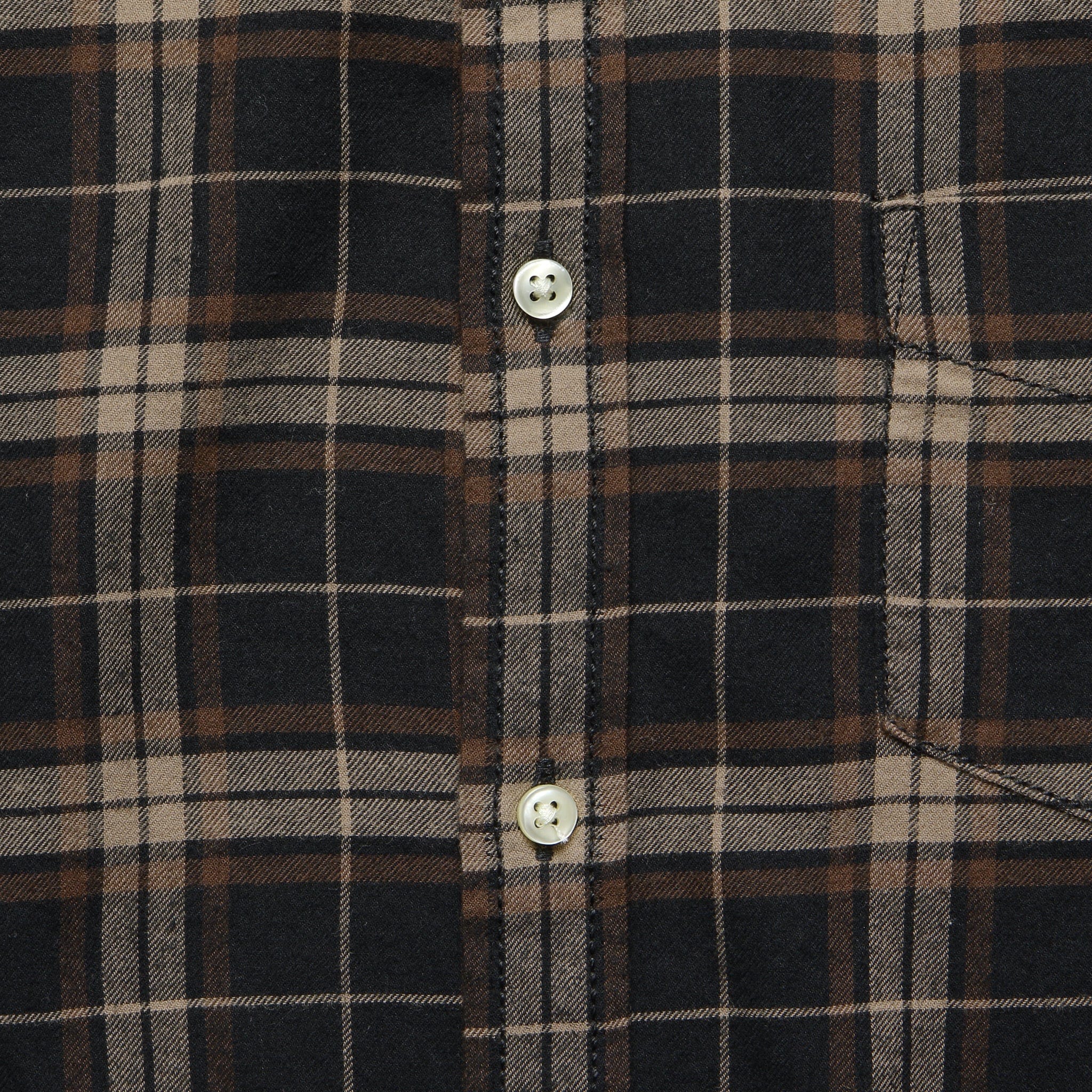 
                          Tartan Shirt - Black - Life After Denim - STAG Provisions - Tops - L/S Woven - Plaid
                        