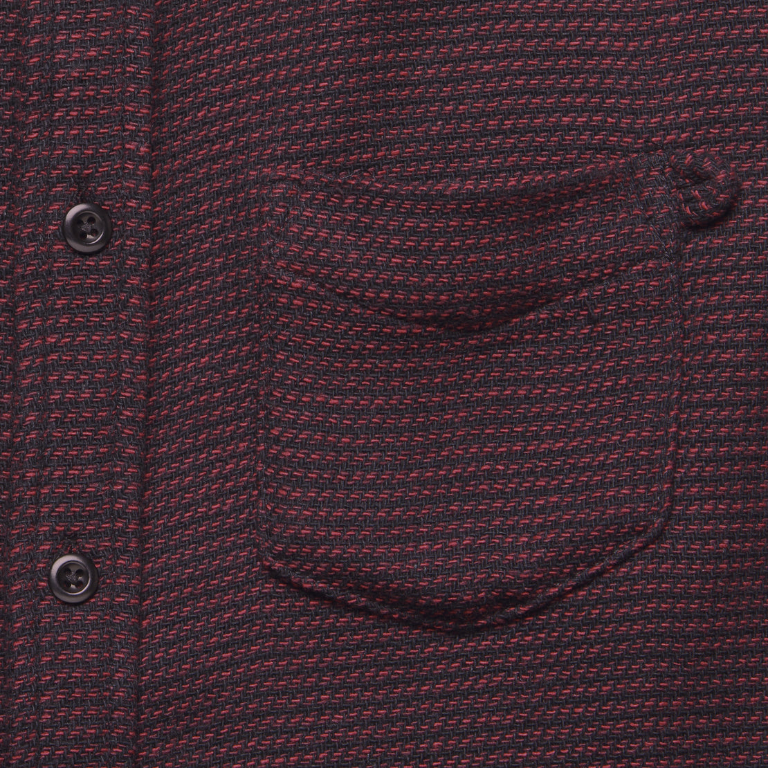 Archer Overshirt - Oxblood - Life After Denim - STAG Provisions - Tops - L/S Woven - Overshirt