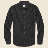 Griffin Flannel Shirt - Black - Life After Denim - STAG Provisions - Tops - L/S Woven - Plaid