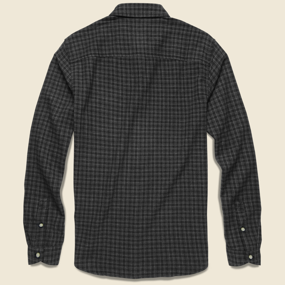 Griffin Flannel Shirt - Black - Life After Denim - STAG Provisions - Tops - L/S Woven - Plaid