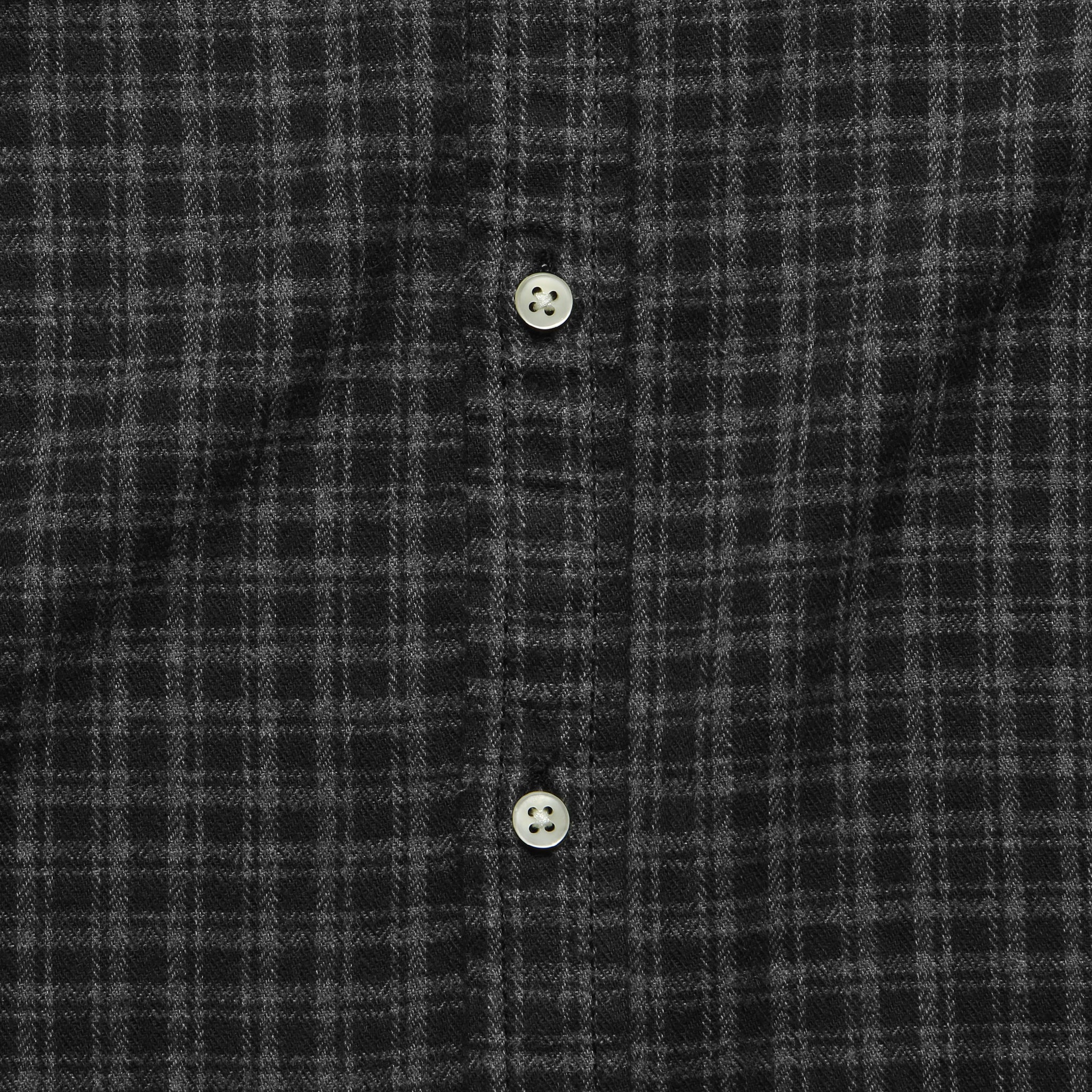Griffin Flannel Shirt - Black - Life After Denim - STAG Provisions - Tops - L/S Woven - Plaid