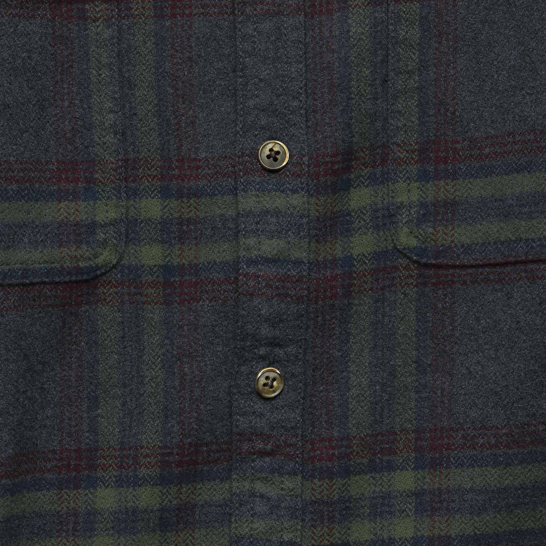 Crysade Plaid Shirt - Heather Charcoal - Life After Denim - STAG Provisions - Tops - L/S Woven - Plaid