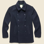 Glastonbury Japanese Wool Coat - Royal Navy - Life After Denim - STAG Provisions - Outerwear - Coat / Jacket
