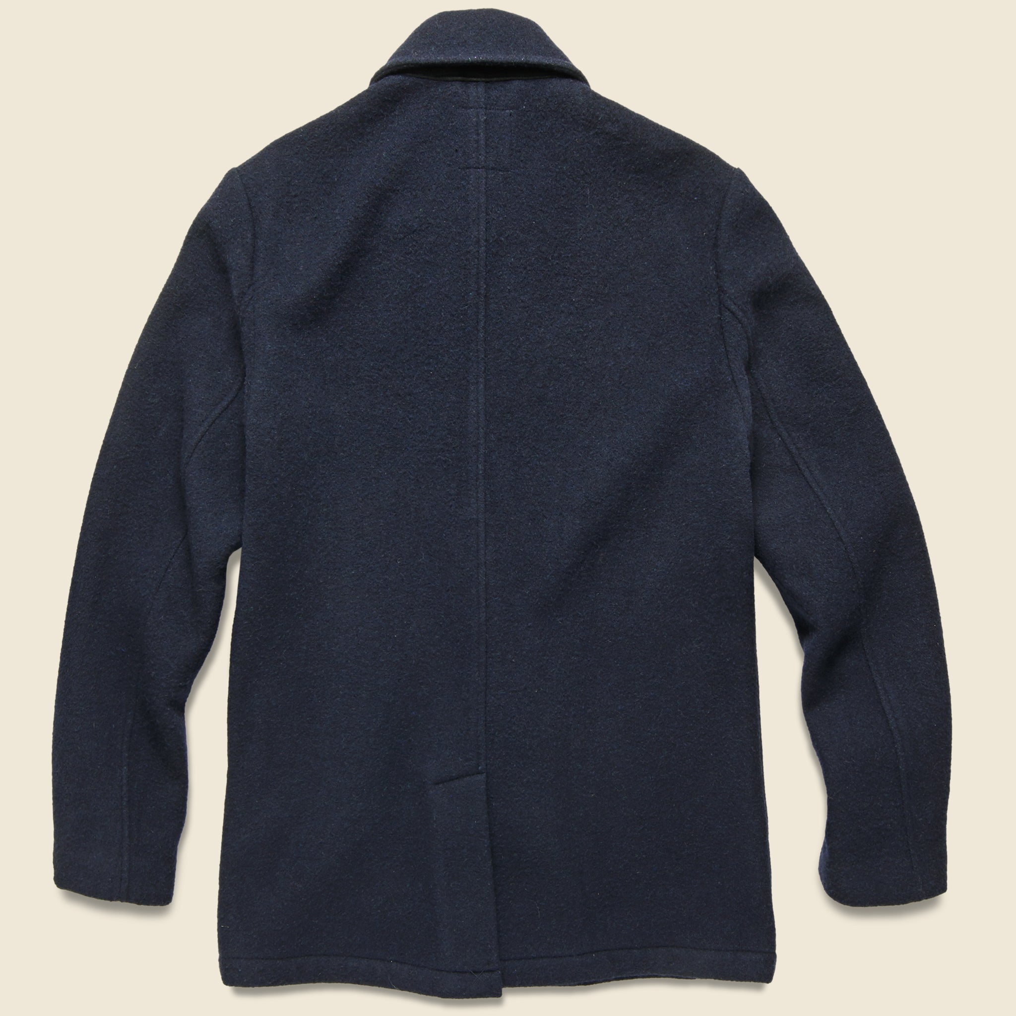 
                          Glastonbury Japanese Wool Coat - Royal Navy - Life After Denim - STAG Provisions - Outerwear - Coat / Jacket
                        