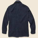 Glastonbury Japanese Wool Coat - Royal Navy - Life After Denim - STAG Provisions - Outerwear - Coat / Jacket