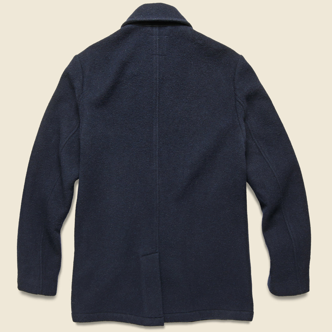 Glastonbury Japanese Wool Coat - Royal Navy - Life After Denim - STAG Provisions - Outerwear - Coat / Jacket