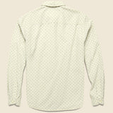 Trafalgar Square Dobby Shirt - White - Life After Denim - STAG Provisions - Tops - L/S Woven - Plaid