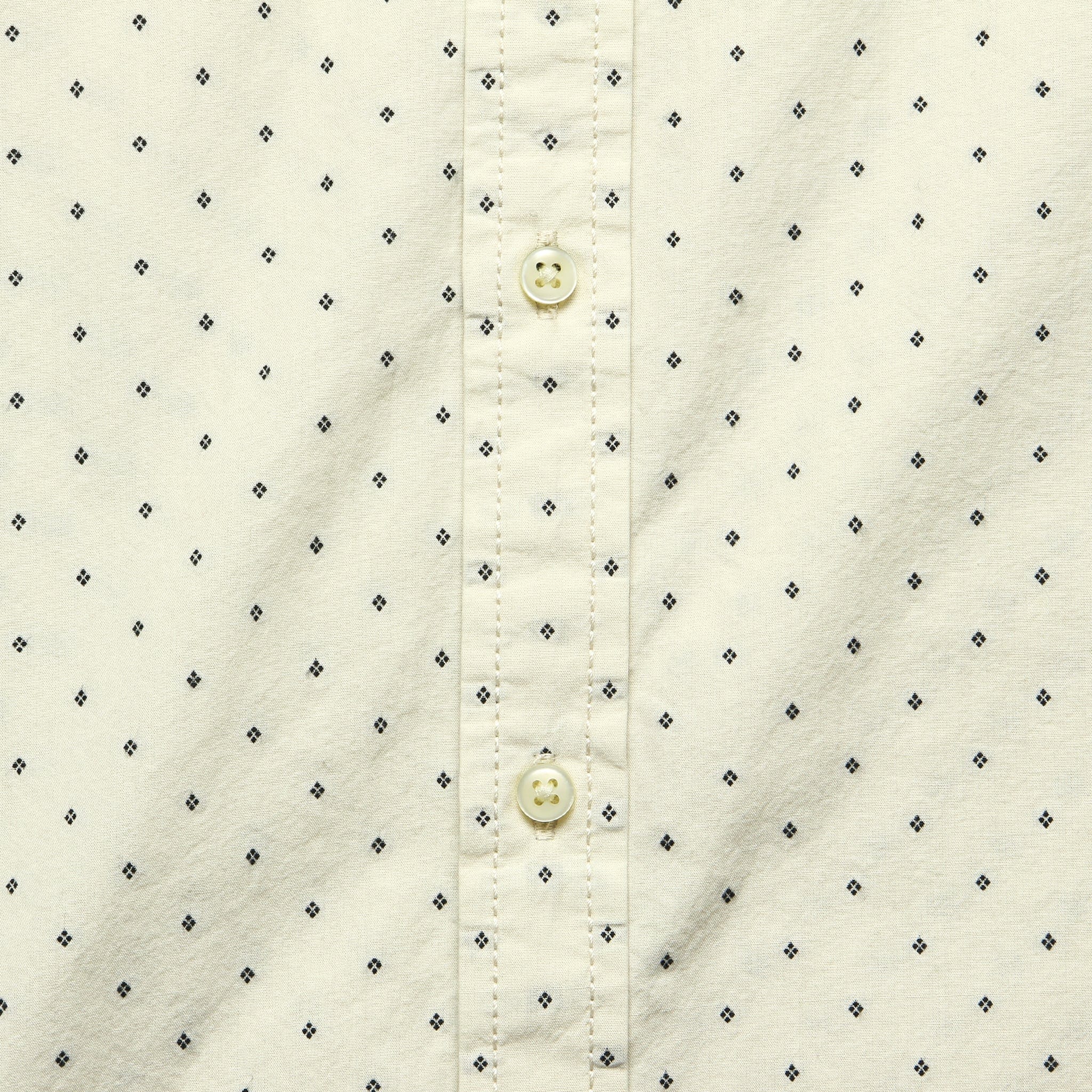 Trafalgar Square Dobby Shirt - White - Life After Denim - STAG Provisions - Tops - L/S Woven - Plaid