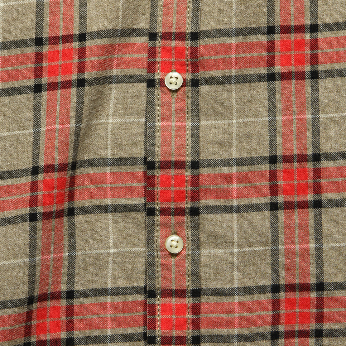 Tartan Flannel - Heather Portabello - Life After Denim - STAG Provisions - Tops - L/S Woven - Plaid