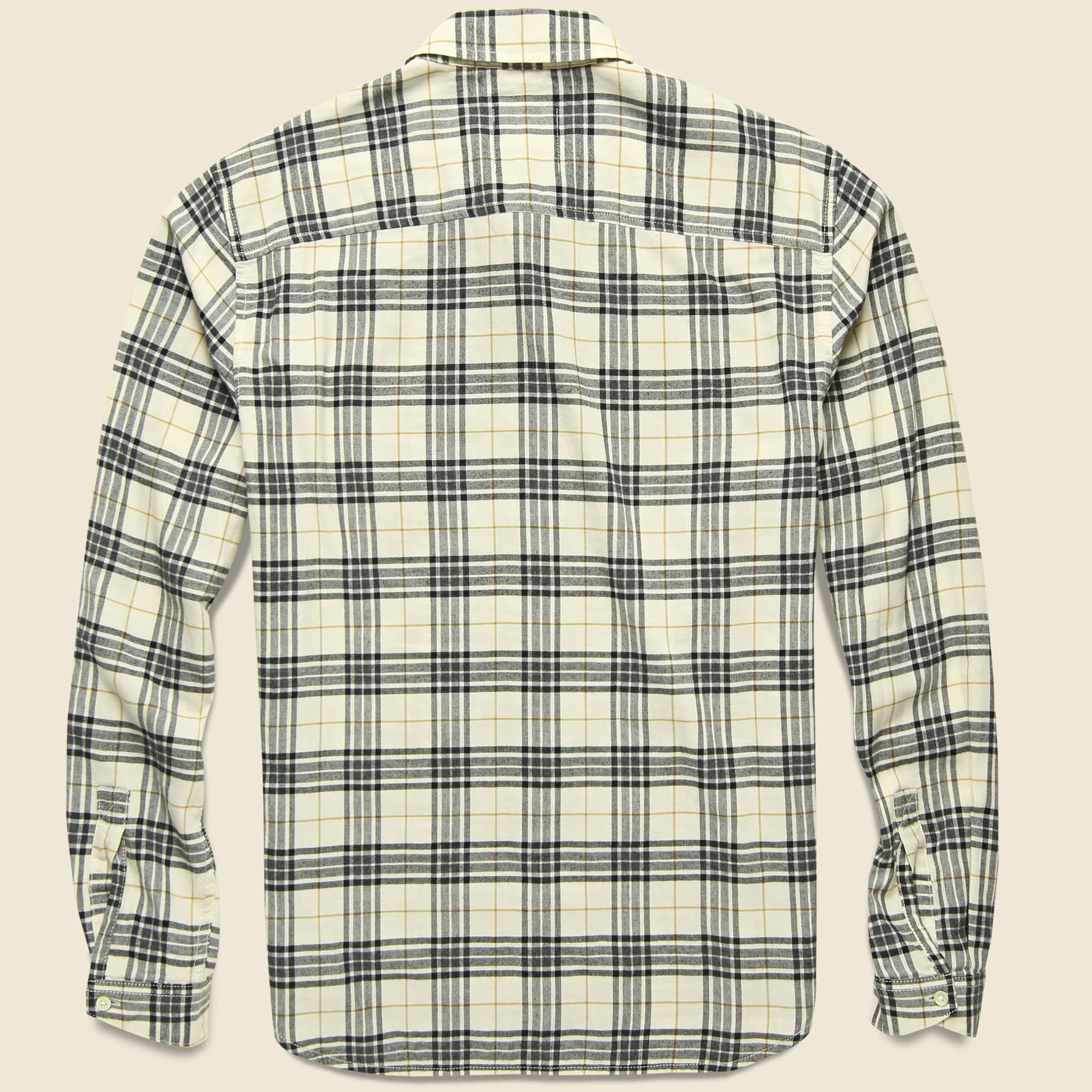 
                          Tartan Flannel - Heather Irish Cream - Life After Denim - STAG Provisions - Tops - L/S Woven - Plaid
                        