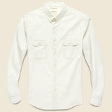 Scout Shirt - White - Life After Denim - STAG Provisions - Tops - L/S Woven - Solid
