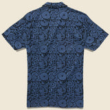 Otomi Shirt - Blue Agave - Life After Denim - STAG Provisions - Tops - S/S Woven - Floral