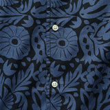 Otomi Shirt - Blue Agave - Life After Denim - STAG Provisions - Tops - S/S Woven - Floral