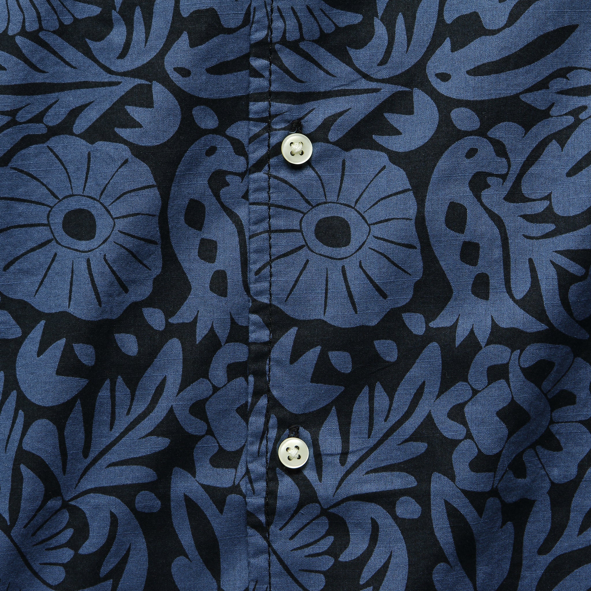 Otomi Shirt - Blue Agave - Life After Denim - STAG Provisions - Tops - S/S Woven - Floral
