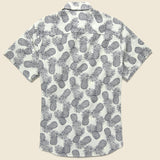 Pineapple Express Shirt - White - Life After Denim - STAG Provisions - Tops - S/S Woven - Other Pattern