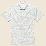 Totem Shirt - White - Life After Denim - STAG Provisions - Tops - S/S Woven - Other Pattern
