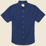 Alameda Shirt - Blue Agave - Life After Denim - STAG Provisions - Tops - S/S Woven - Other Pattern