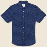 Alameda Shirt - Blue Agave - Life After Denim - STAG Provisions - Tops - S/S Woven - Other Pattern