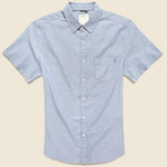 Oxford Shirt - Blue Agave - Life After Denim - STAG Provisions - Tops - S/S Woven - Solid