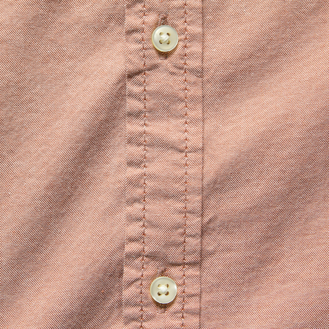 Oxford Shirt - Terra Cotta - Life After Denim - STAG Provisions - Tops - S/S Woven - Solid