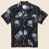 Royal Botanical Shirt - Black - Life After Denim - STAG Provisions - Tops - S/S Woven - Floral