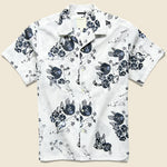 Royal Botanical Shirt - White - Life After Denim - STAG Provisions - Tops - S/S Woven - Floral