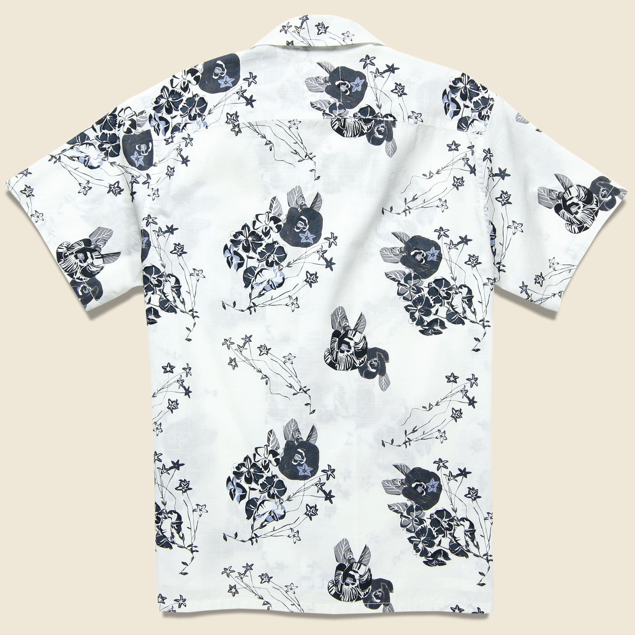 Royal Botanical Shirt - White - Life After Denim - STAG Provisions - Tops - S/S Woven - Floral