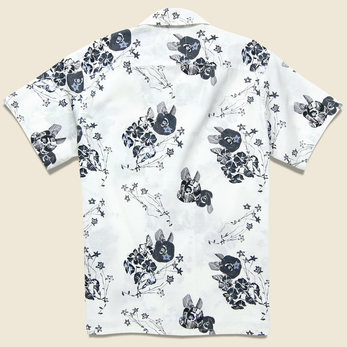Royal Botanical Shirt - White - Life After Denim - STAG Provisions - Tops - S/S Woven - Floral