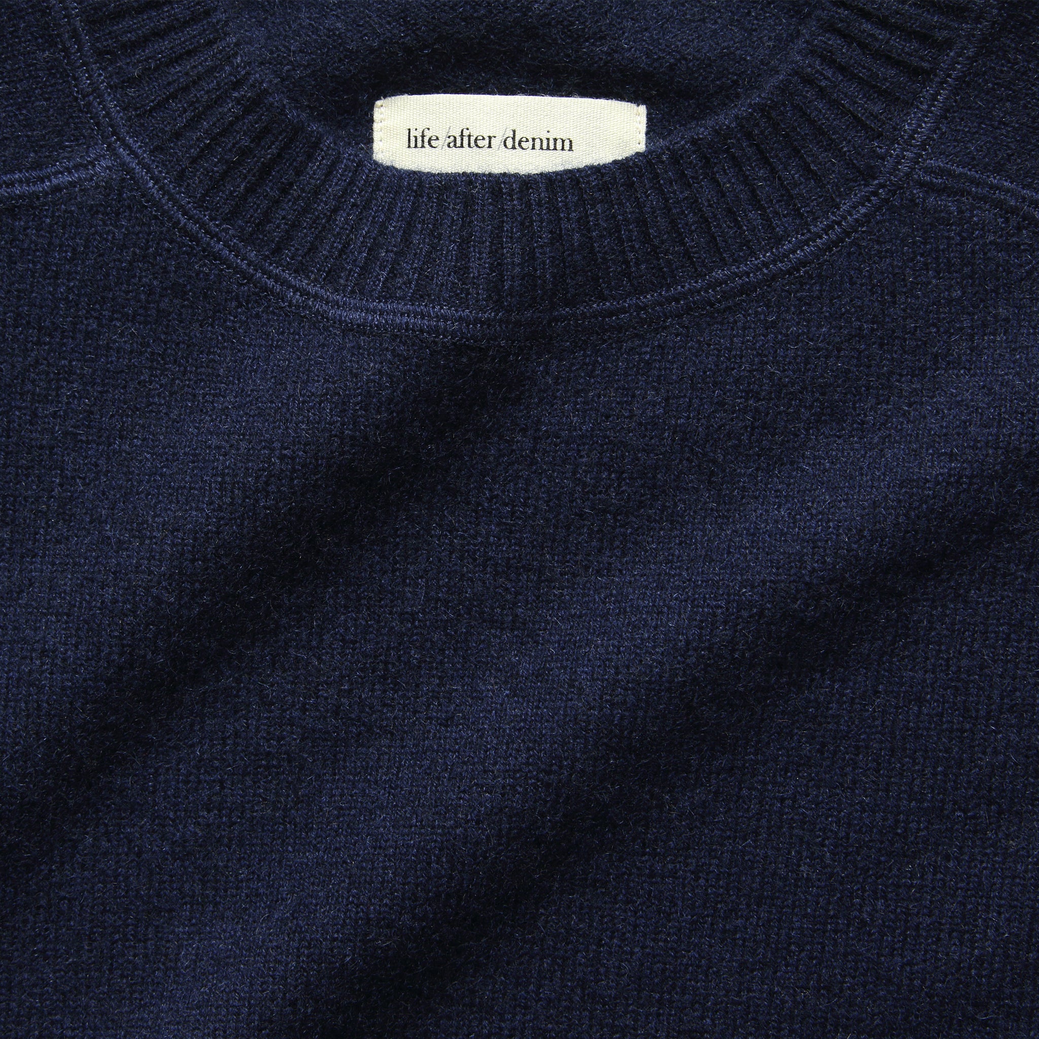 
                          Columbia Cashmere Sweater - Blue Blood - Life After Denim - STAG Provisions - Tops - Sweater
                        