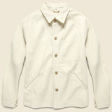 Meditation Drishti Shop Jacket - Cream - House of LAND - STAG Provisions - Outerwear - Coat / Jacket