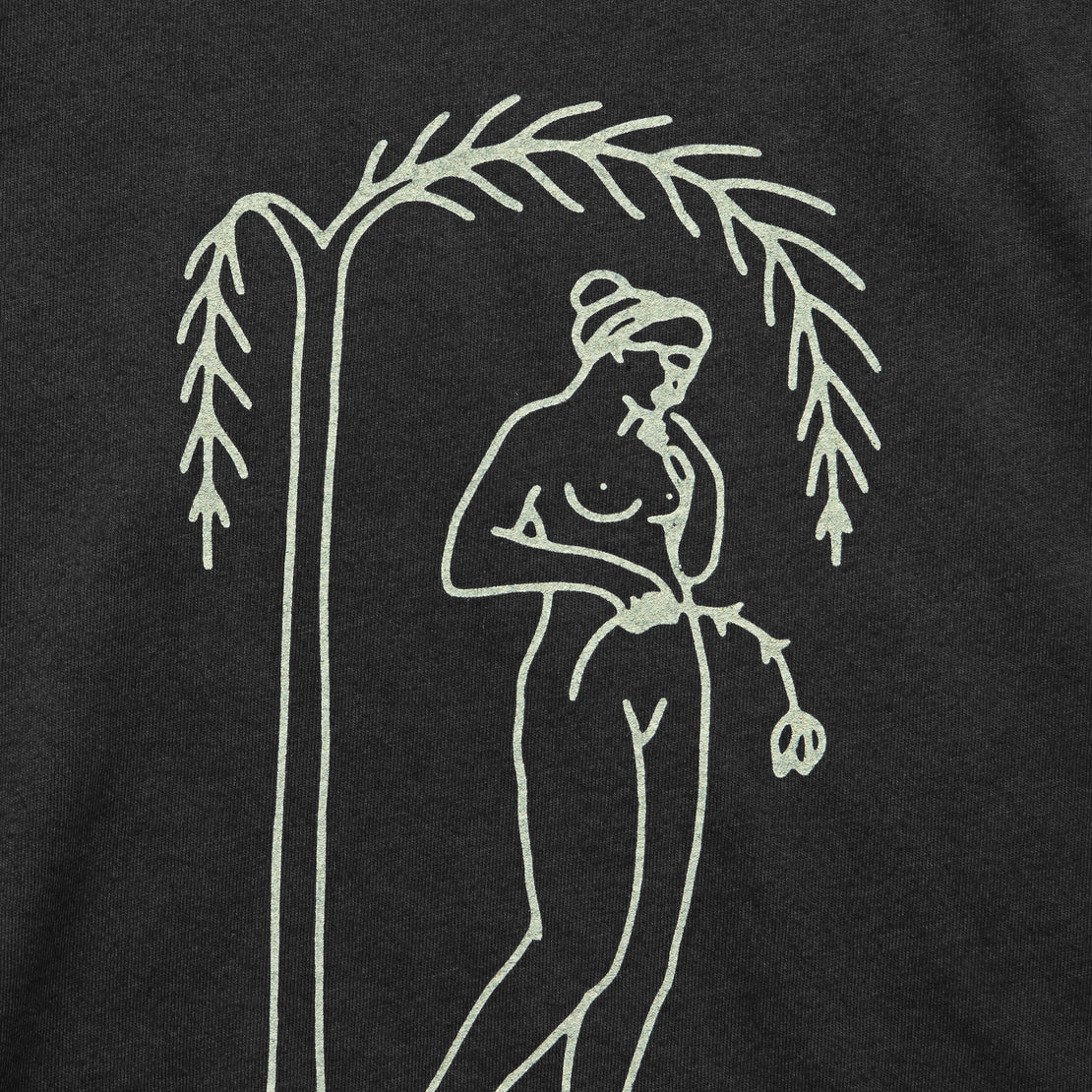 Woman and Willow Tee - Black - House of LAND - STAG Provisions - Tops - Graphic Tee