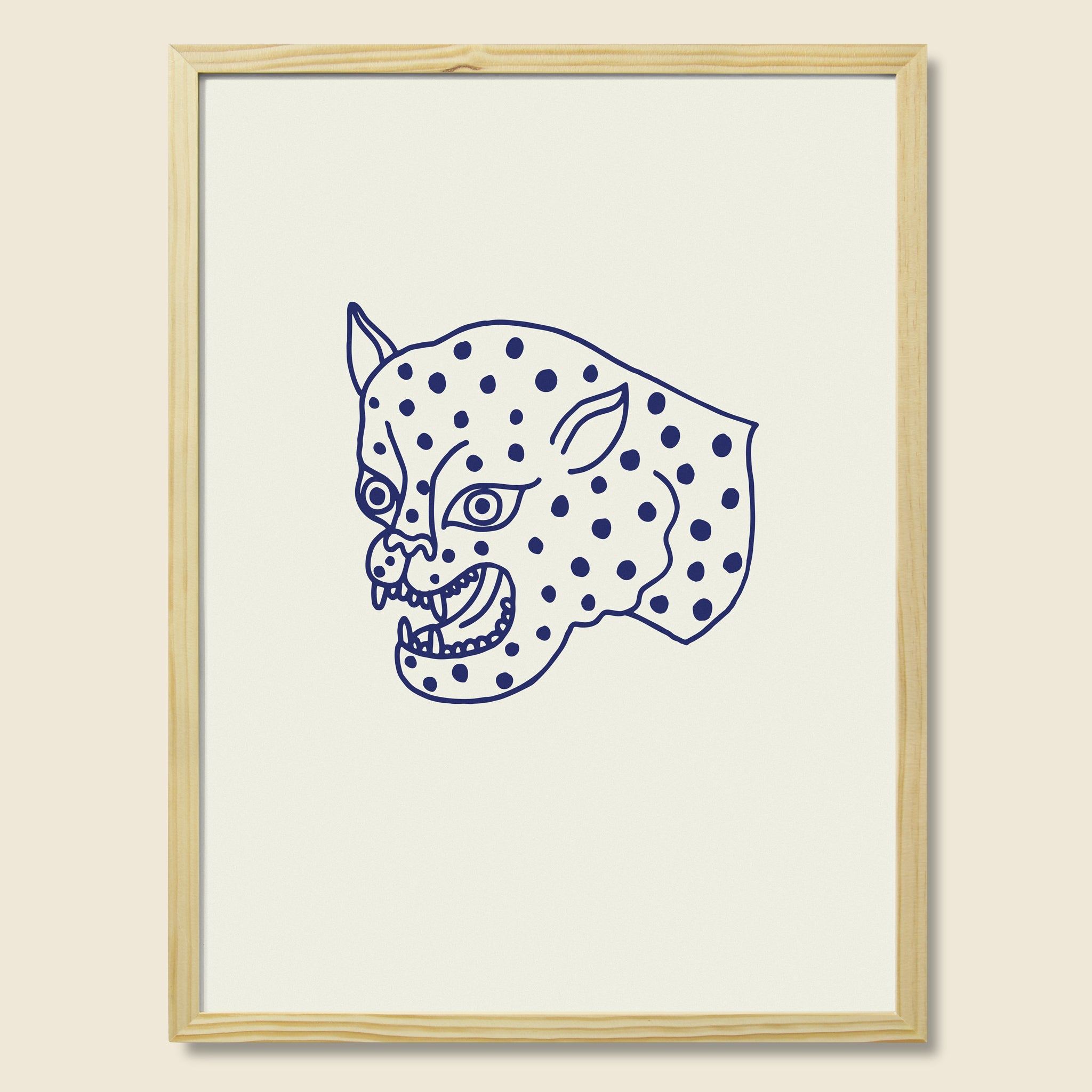 Framed Print - Leopard - House of LAND - STAG Provisions - Home - Art & Accessories - Print