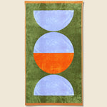 Ellipse Towel - Green/Orange/Blue - Lateral Objects - STAG Provisions - Gift - Towel