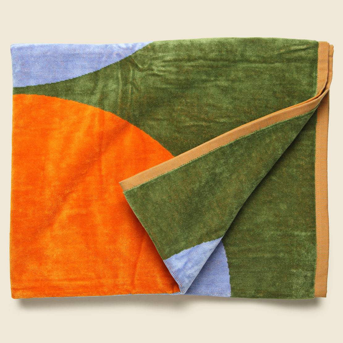 Ellipse Towel - Green/Orange/Blue - Lateral Objects - STAG Provisions - Gift - Towel