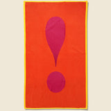 Exclamation Towel - Red/Orange - Lateral Objects - STAG Provisions - Gift - Towel