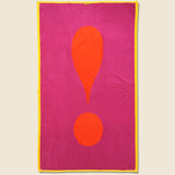 Exclamation Towel - Red/Orange - Lateral Objects - STAG Provisions - Gift - Towel